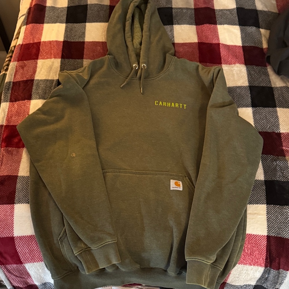 Carhartt Olive Men's Hoodie